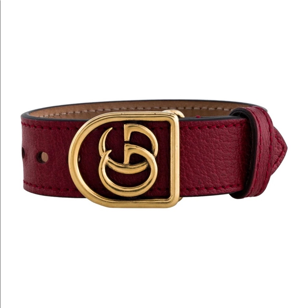 GUCCI
Leather Double G Marmont Wrap Bracelets